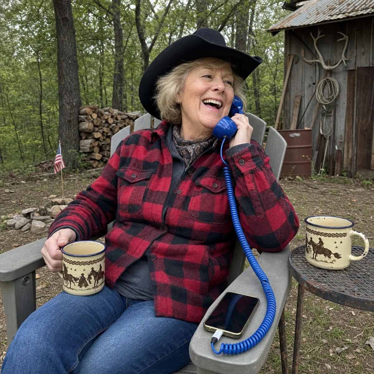 RewindRing Retro Phone Headset